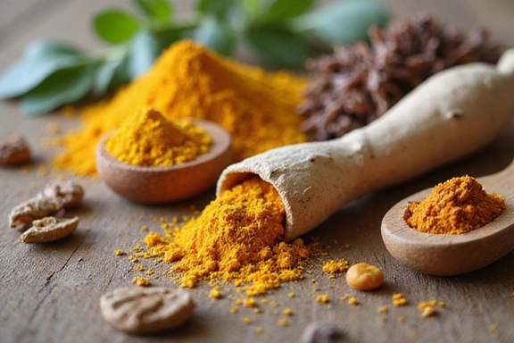 Plante medicinale și extracte naturale, simbolizând ingredientele suplimentelor