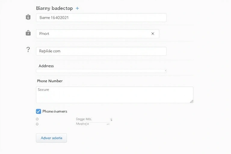 Colectarea datelor personale de pe un formular online